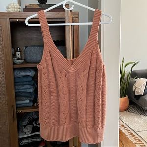 Banana Republic Terracotta Sweater Tank